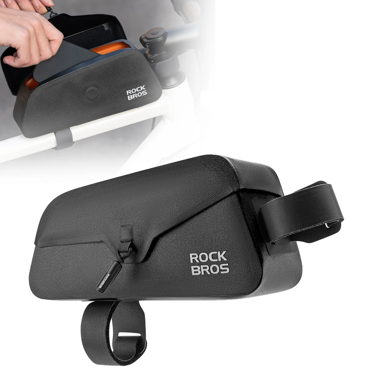 

Велосипедная верхняя трубчатая сумка с магнитной присоской для езды на велосипеде, портативная передняя рама, сумка для мобильного телефона, сумка для хранения, MTB, дорожный велосипед