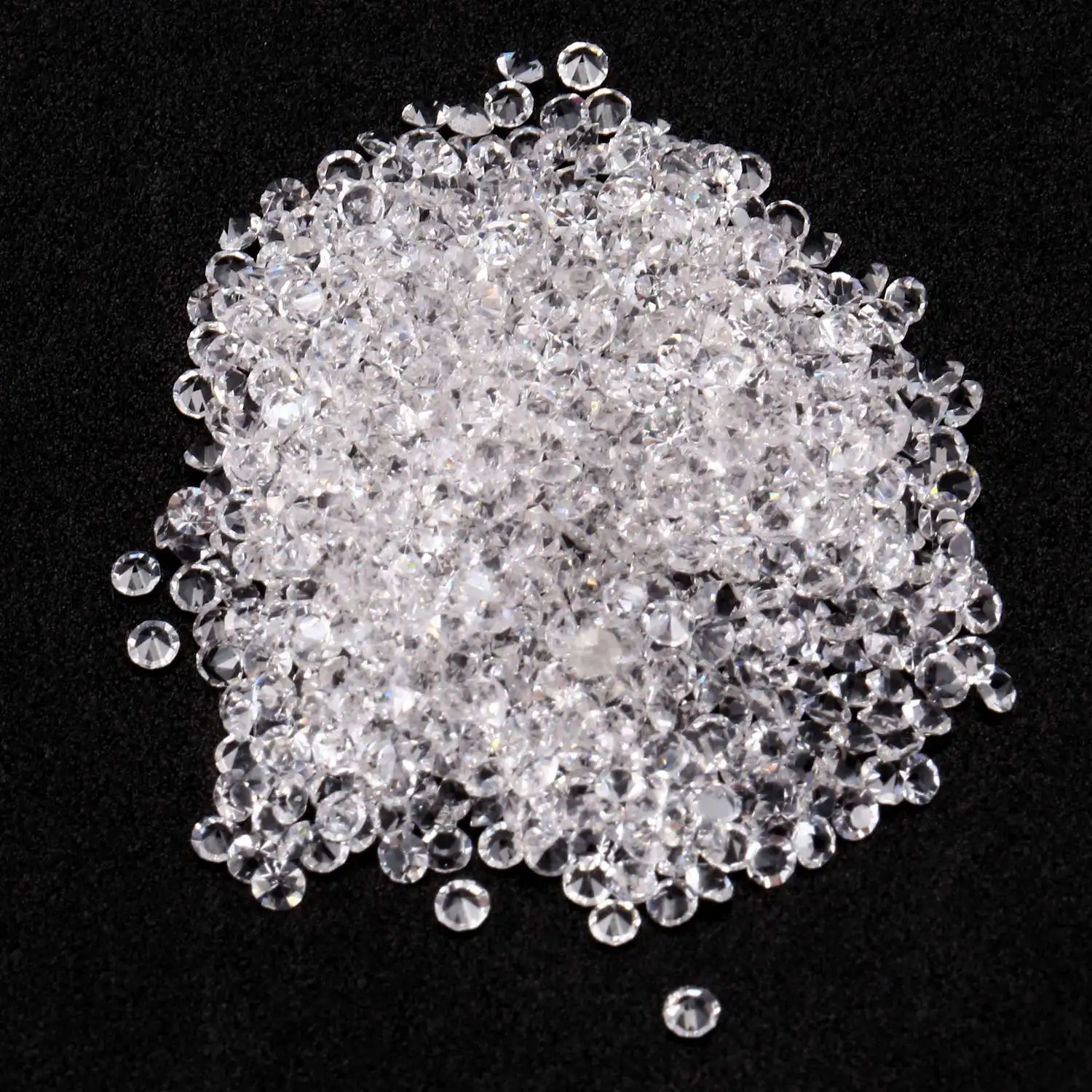 1440Pcs Micro Diamond DIY Nails Rhinestones Crystal Flat Back Non Hotfix Rhinestones Need Glue Nail Art Decoration Cosmetics,