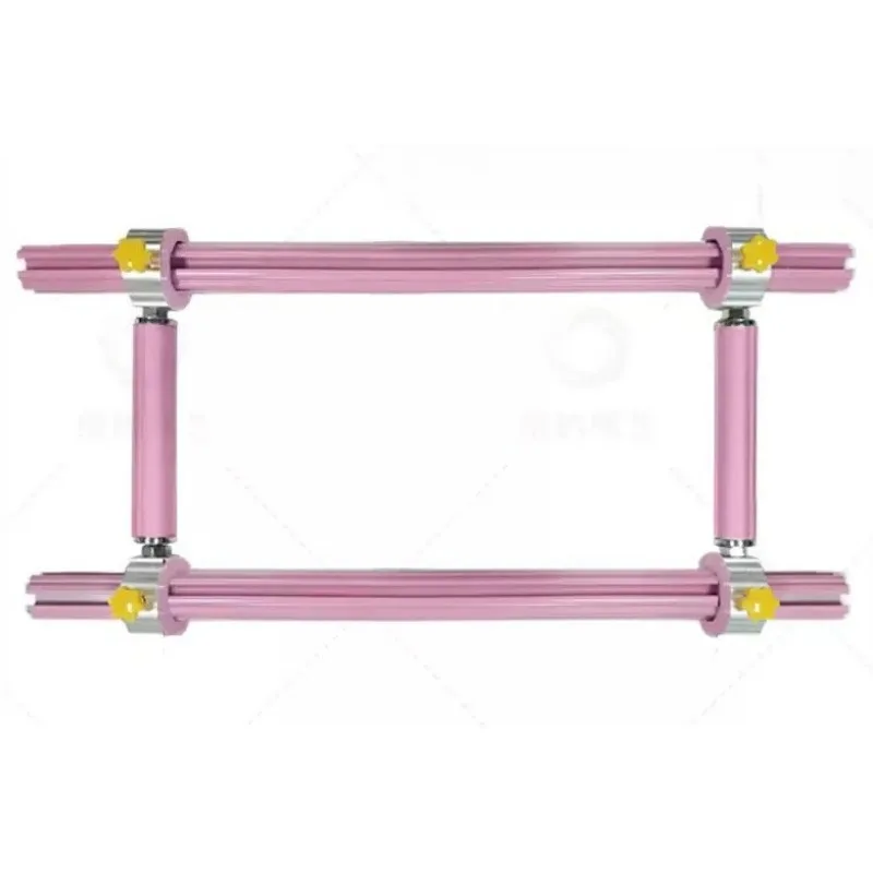 Colorful Four-Slot Sliding Rod M Stretch Cross-Stitch Special Triangle Press Cloth Rod Adjustable Thickened Aluminum Alloy