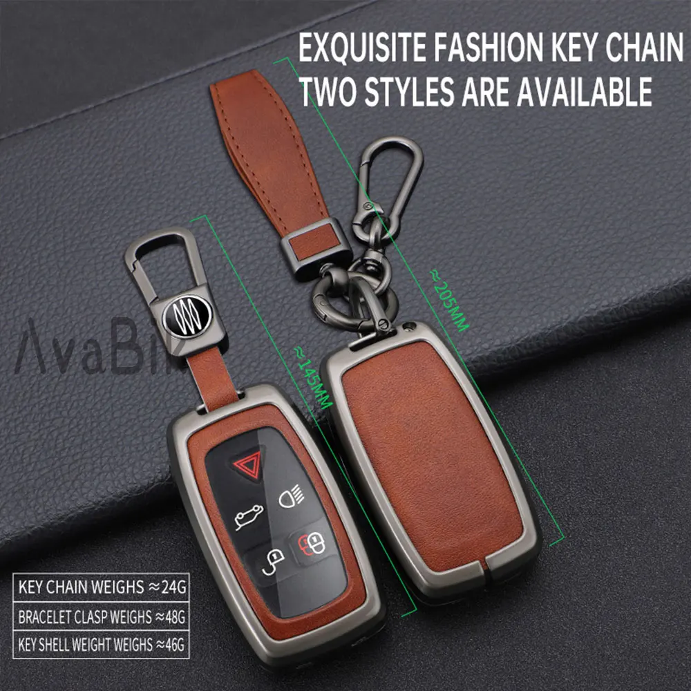 Car Key Fob Pocket Cover Case for old Land Rover Range Rover Sport Executive Discovery 4 Freelander 2 Key Case 2010 11 12