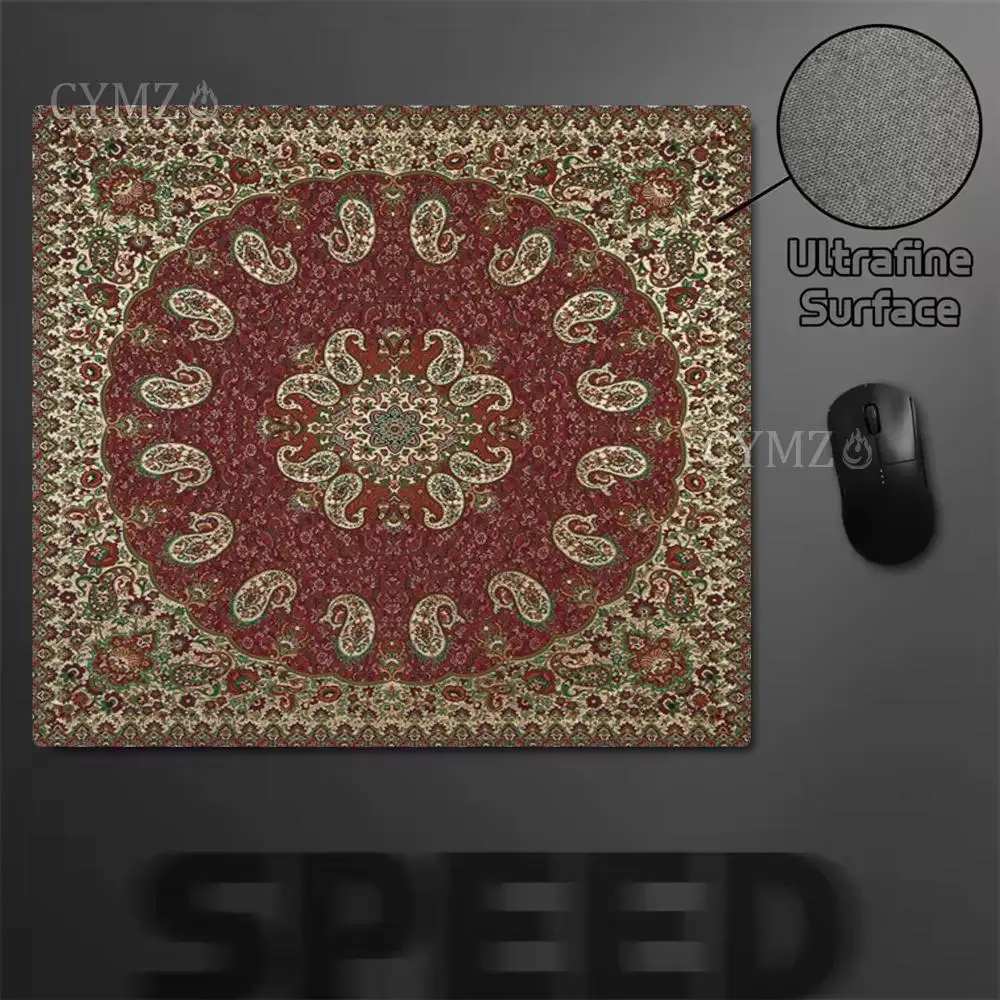 Bellissimo tappeto persiano design tastiera pad tappetino per mouse tastiera da gioco stampa tappetino da tavolo unico per giocatore di gioco