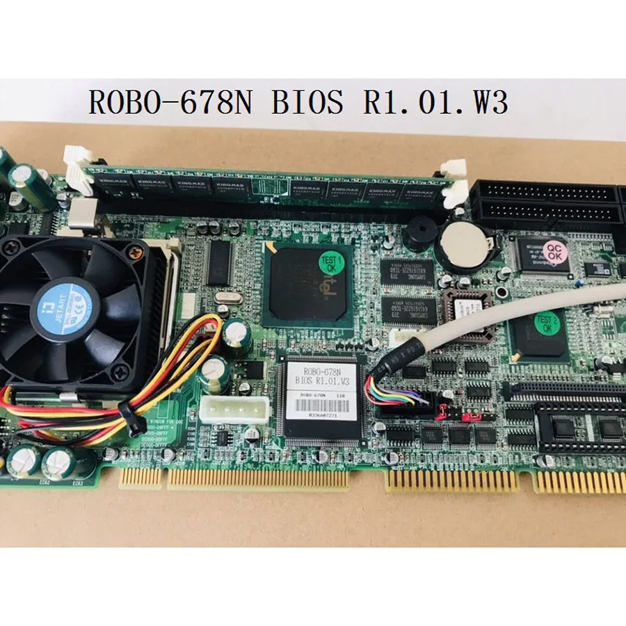 

Industrial Control Embedded Motherboard BIOS R1.01.W3 ROBO-678N Fully Tested Good Quality