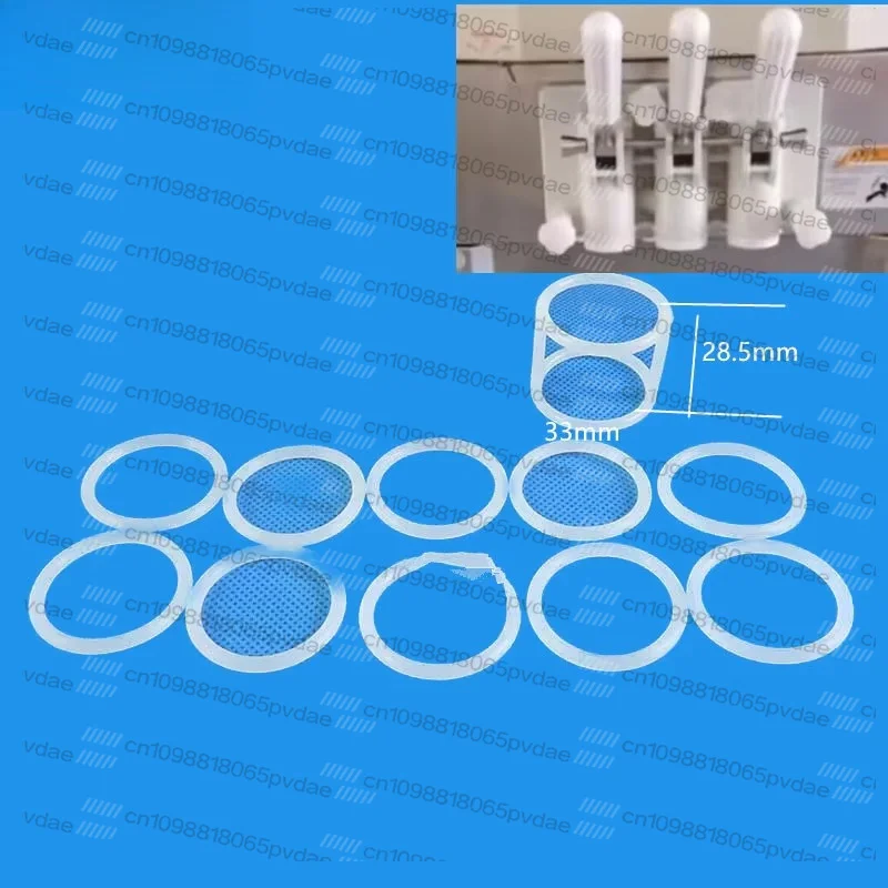 1 Pc Small H Seal Rings + 10 Pieces O Seal Rings Spare Parts for Oceanpower Soft Ice Cream Machines Replacement Accessories