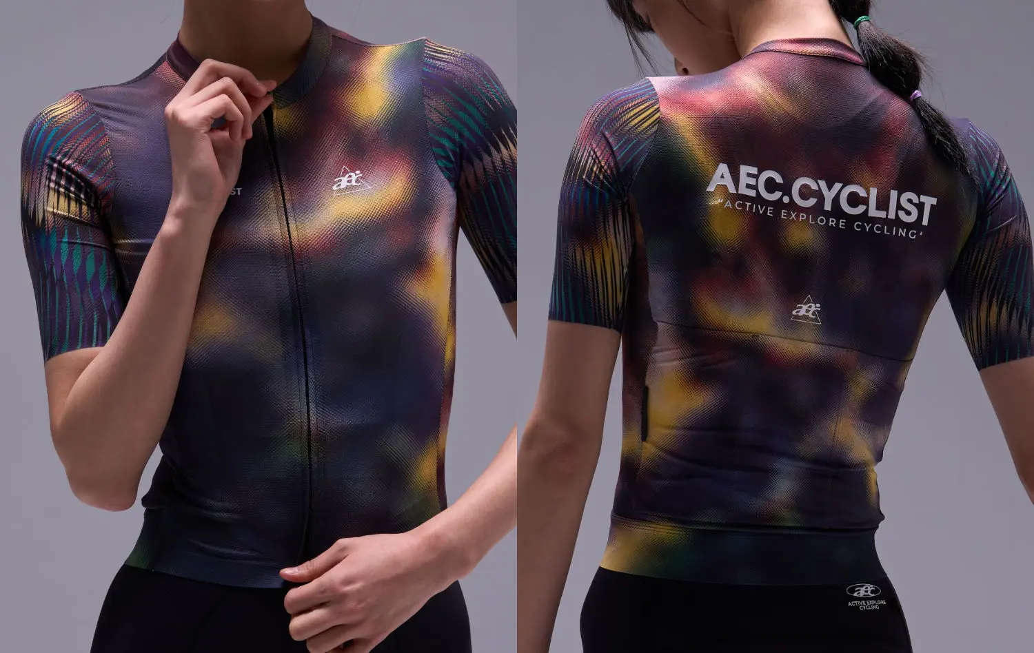 AEC YAOYING Serie Herren-Radtrikot Damen Slim Pro Bike Tops 2026 Sommer Kurzarm Fahrrad-Shirts Schnelltrocknend – Detail 4