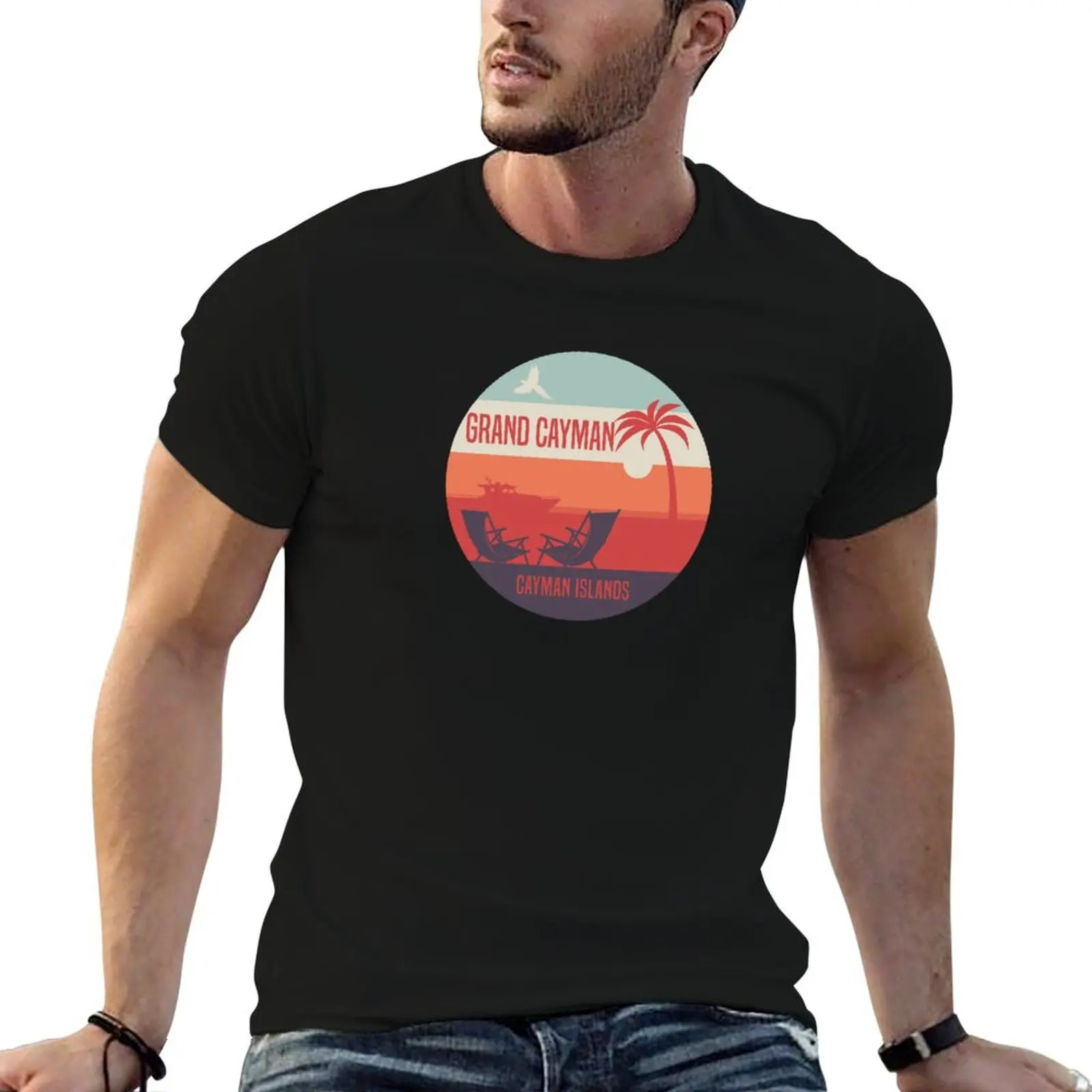 Grand Cayman, Cayman Islands T-Shirt affliction shirts sports fans sweat t shirts for men graphic