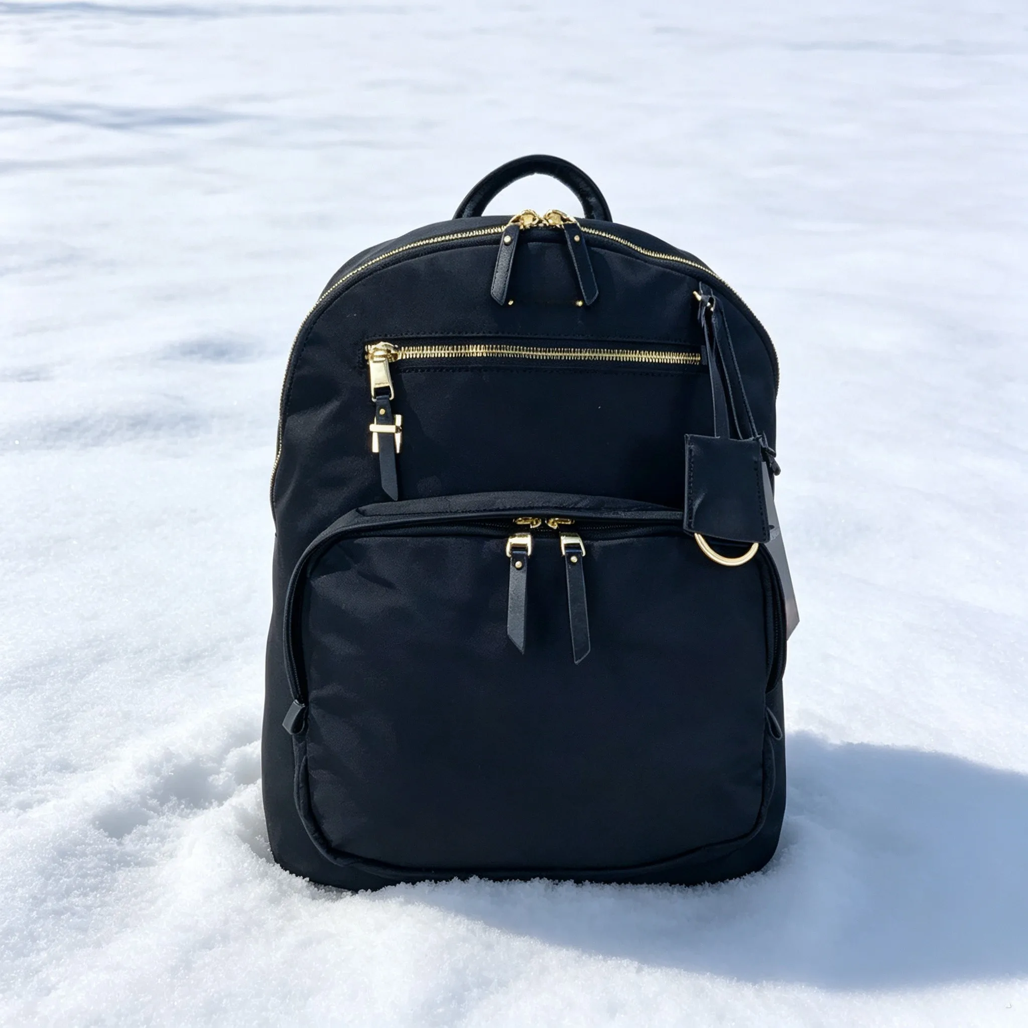 Women's Nylon Backpack, Lightweight Durable Multi-Functional Casual Daypack, Fashion Commute School Shoulder Bag