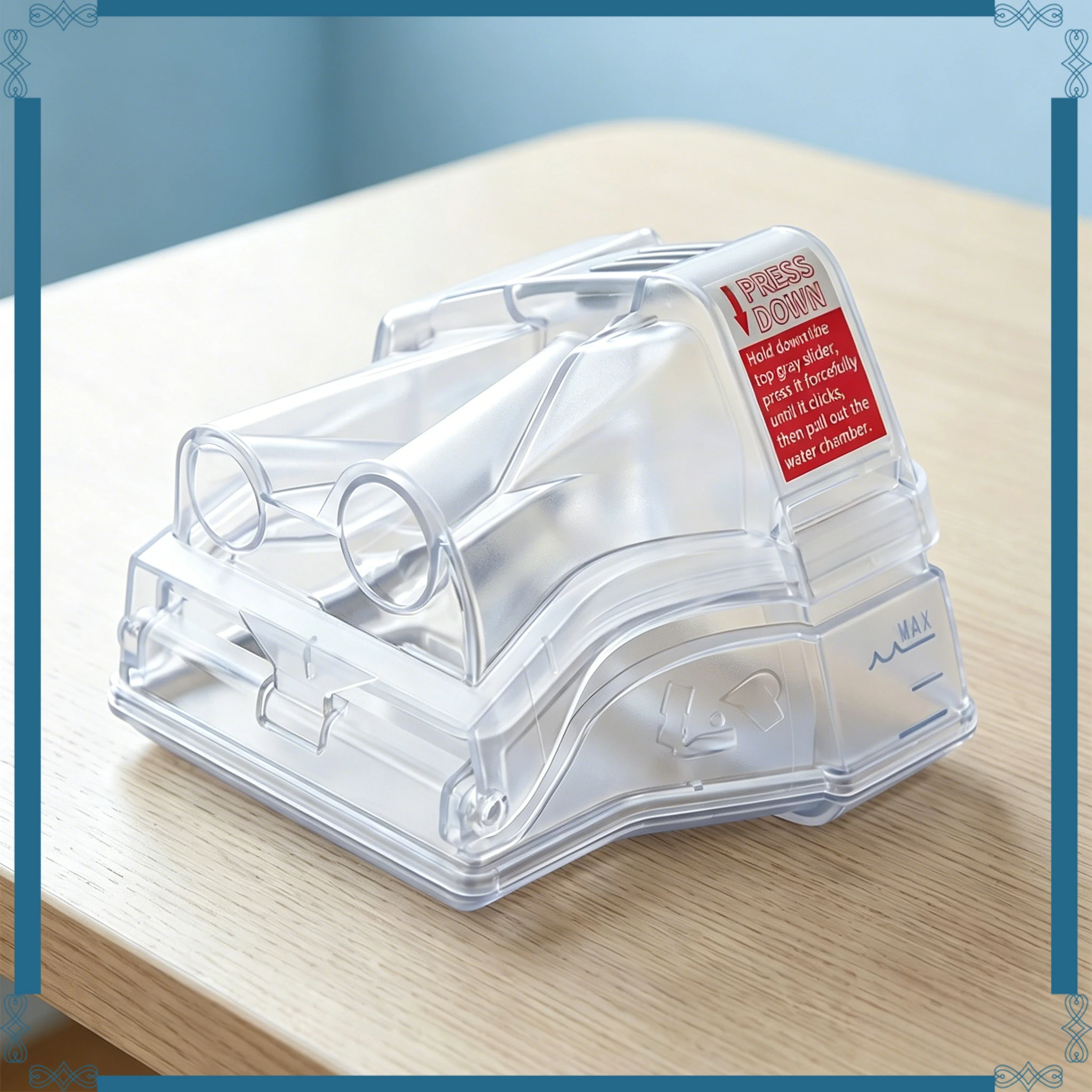 

Water Chamber Compatible with AirSense 10 Aircurve 10, Replacement Humidifier Tank Compatible with S10 Series CPAP Accessories