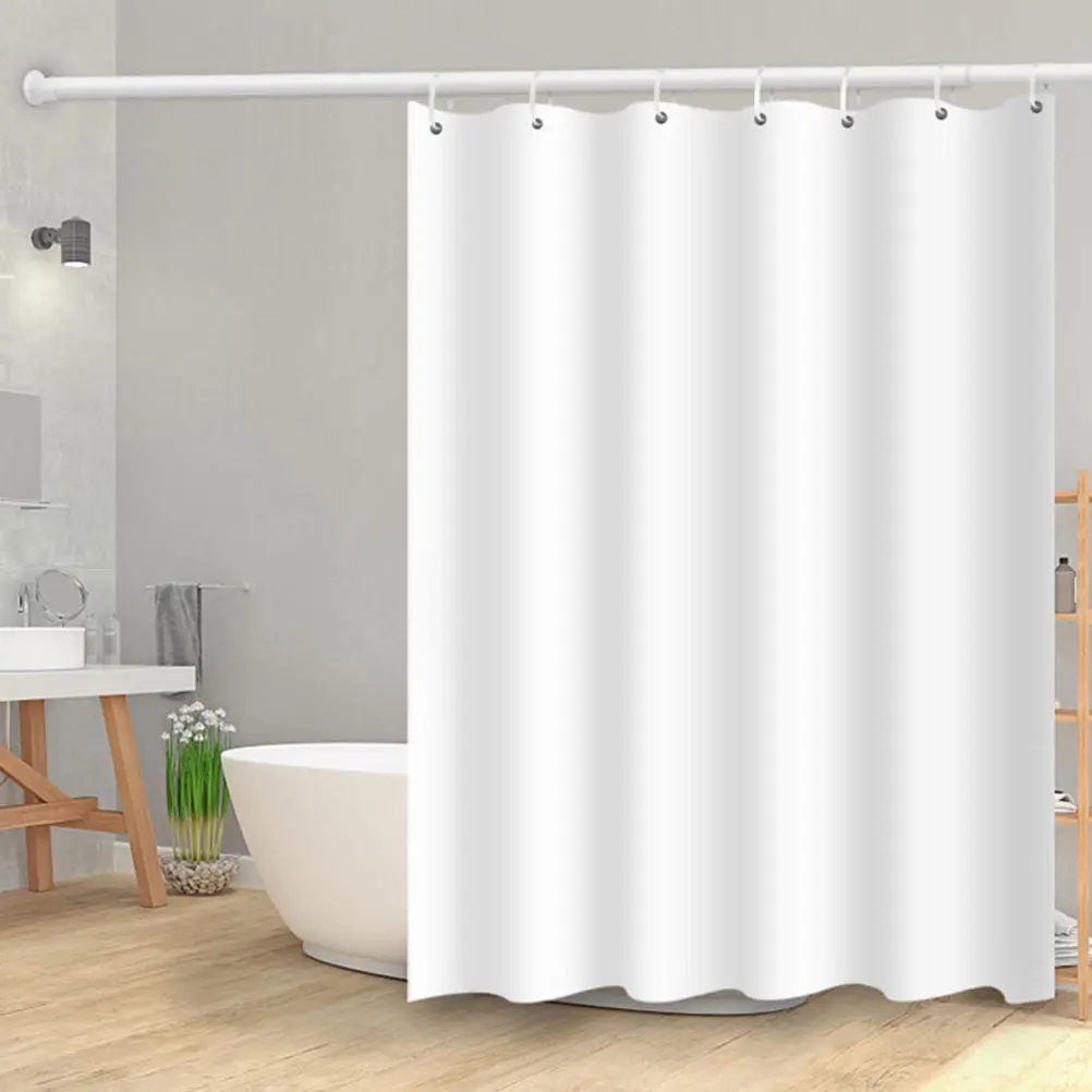 

Waterproof Shower Curtain Polyester Decorative Bathroom Hanging Wear Resistant Does Not Deform Fade Washable Perfect