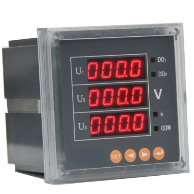 3 phase voltmeter PZ96-AV3