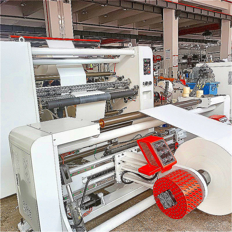 A4 Paper Roll Slitter Machine Multifunctional High Speed Paper Cutting Machine Quality Paper Roll Slitting Machine for Spain