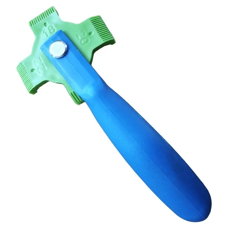 AC Fin Straightening Tool, AC Fin Comb,16 18 20 22 Fins/Inch Radiator Fin Straightener,4IN1 Air Conditioner Fins Comb