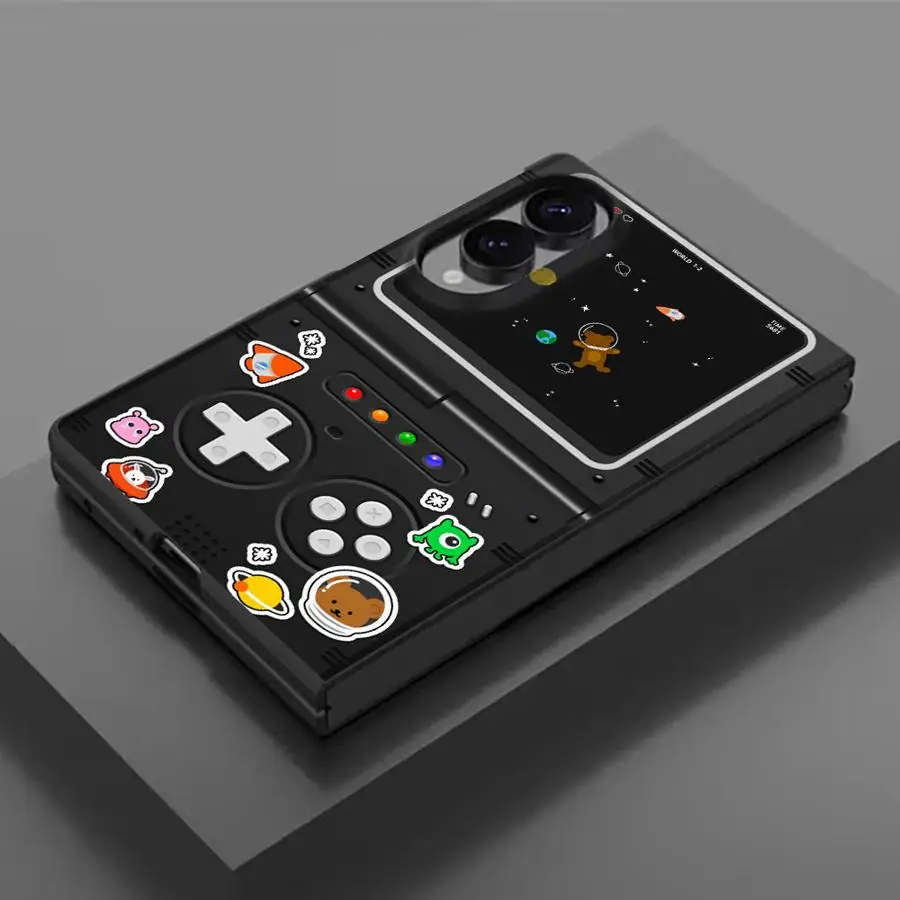 Iinteresting Game Console Luxury Phone Cover Case for Samsung Galaxy ZFold Wide Z Fold8 Wide Z Fold 8 ZFold8