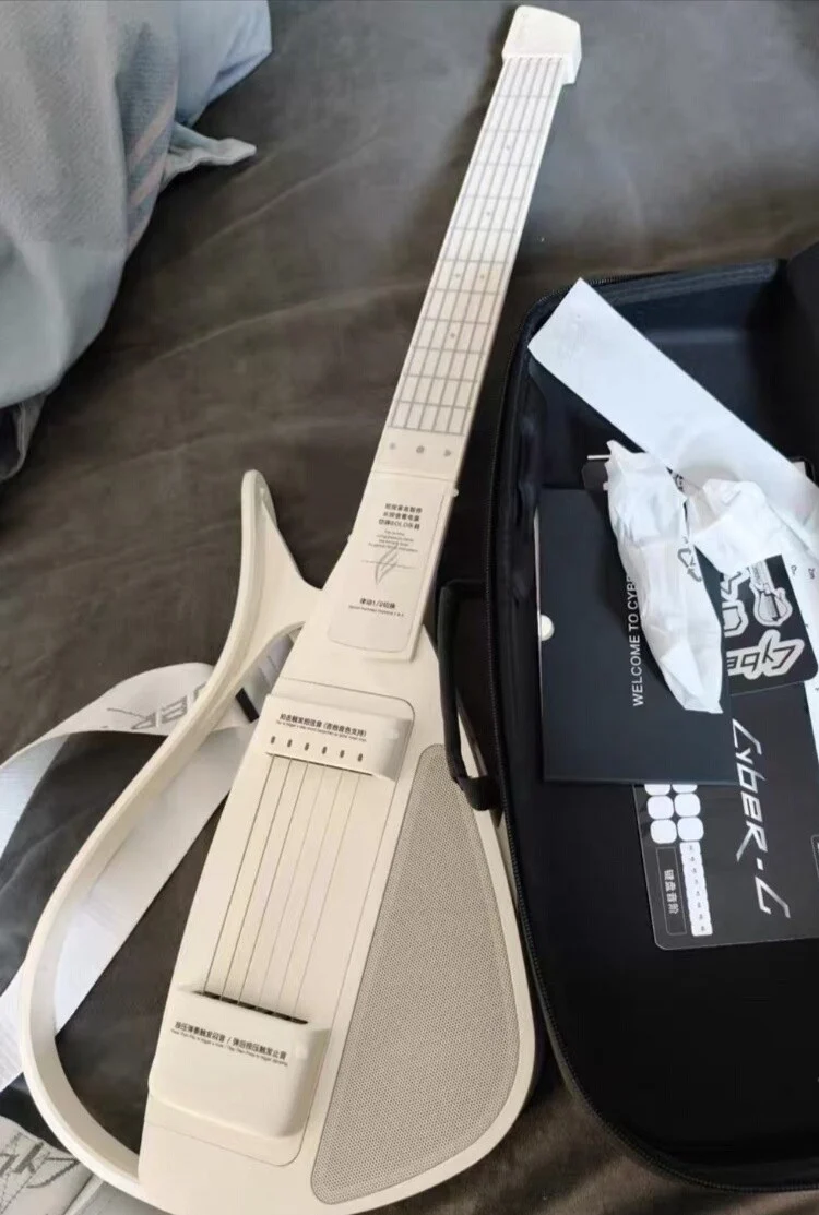 Enya Cyberg Cyber Electric Guitar 6-String ABS Body Humbucker Pickups Model Cyber Painted Finish ABS Neck For Playing Singing