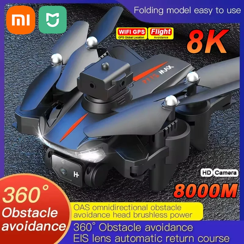 

Xiaomi Mijia P11S Drone 8K HD Camera Obstacle Avoidance Aerial Photography Professional Foldable Quadcopter for Adult Child Toys