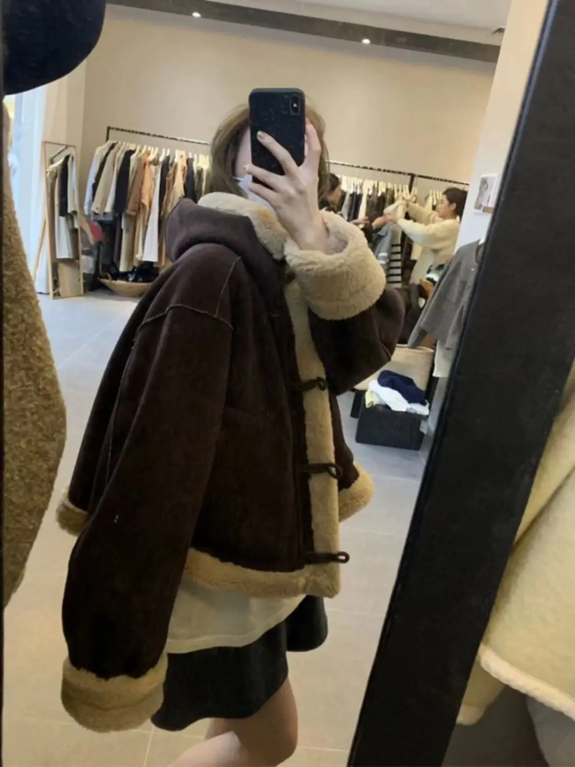 Lamb Wool Coat Fur Integrated Female 2024 Winter New Short Autumn and Winter Lamb Wool Thick High-grade Feeling Super Nice.