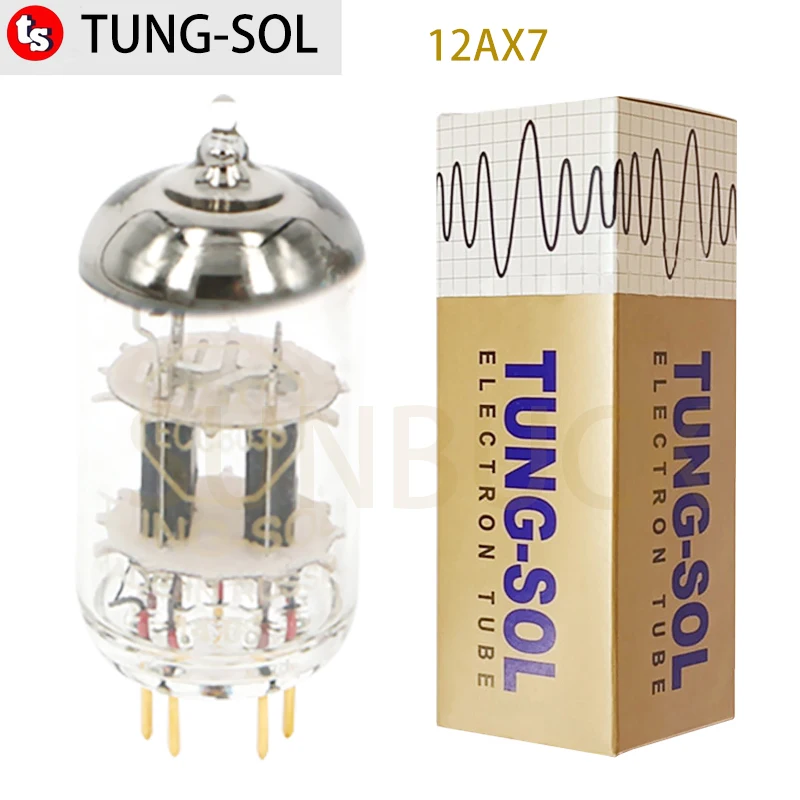 TUNG SOL 12AX7 12AU7 EL84 Vacuum Tube Precision Matching Valve Replacement ECC83 6N4 6189 ECC82  6BQ5 6P14 Electronic Tubes