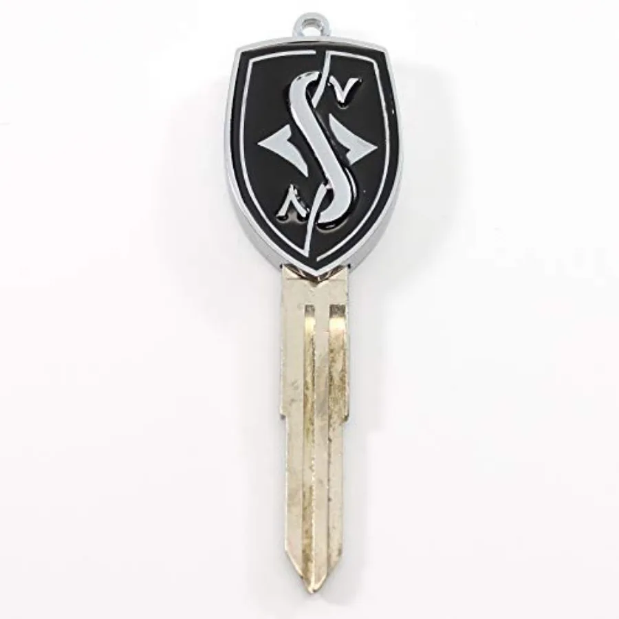 

Заготовка ключа S Key Blank - черная эмаль с хромированными элементами - подходит для Silvia S13