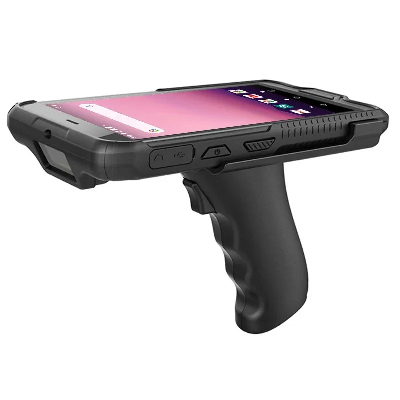 

Handheld PDA NFC 6 inch 4G LTE Android 9.0 MSM8953 8core Rugged Tablet With 1D / 2D Honeywell Barcode Scanner