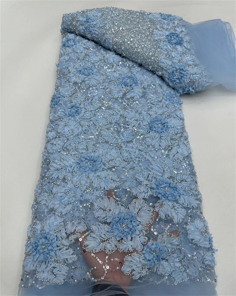 Afrikanische Tüll Spitze Stoff Hohe Qualität Nigerian Pailletten Tüll Spitze Stoff Für Nähen Hochzeit Kleid Frauen Diy Tuch