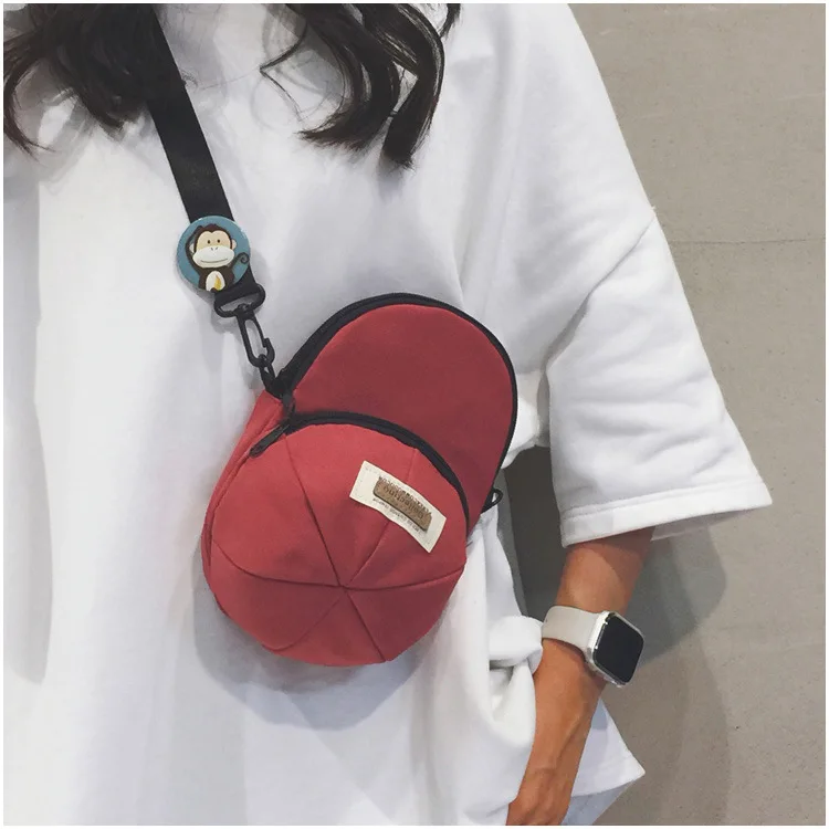 Koreanische Version der Ins-Style Vielseitigen Damen-Umhängetasche, Ruiying Hat, Trendige und Individuelle Herren-Schultertasche – Detail 6