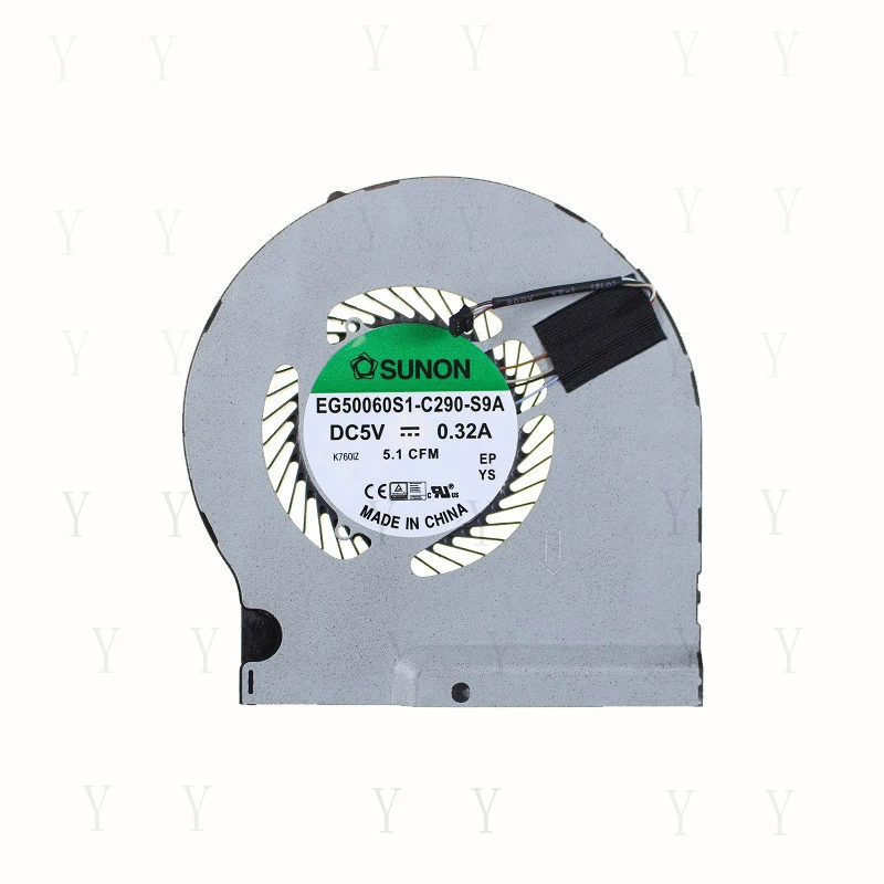 

Вентилятор охлаждения Y+ для SUNON EG50060S1-C290-S9A DC5V 0.32A 5.1CFM