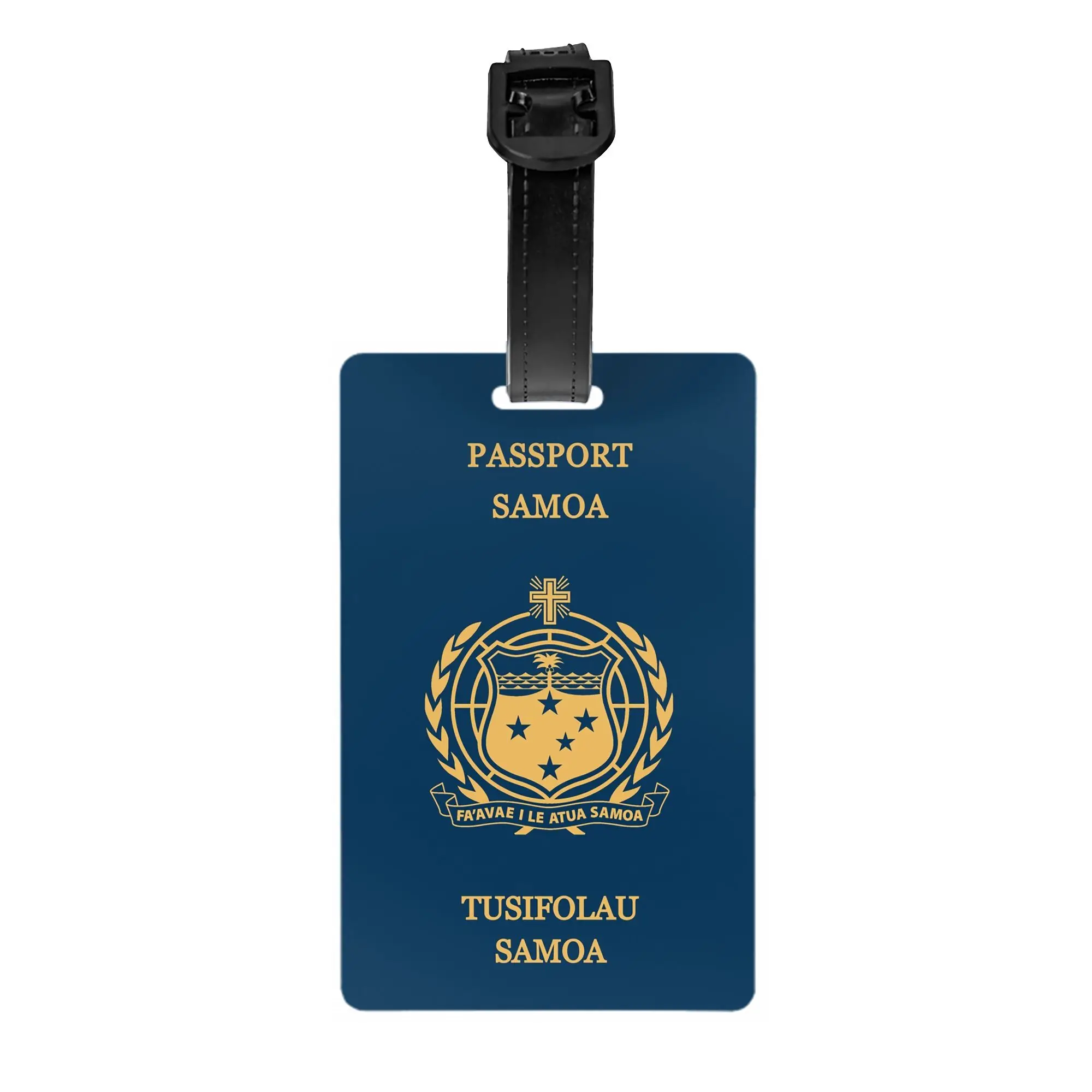 Samoa passport Luggage Tag Custom  Baggage Tags Privacy Cover Name ID Card