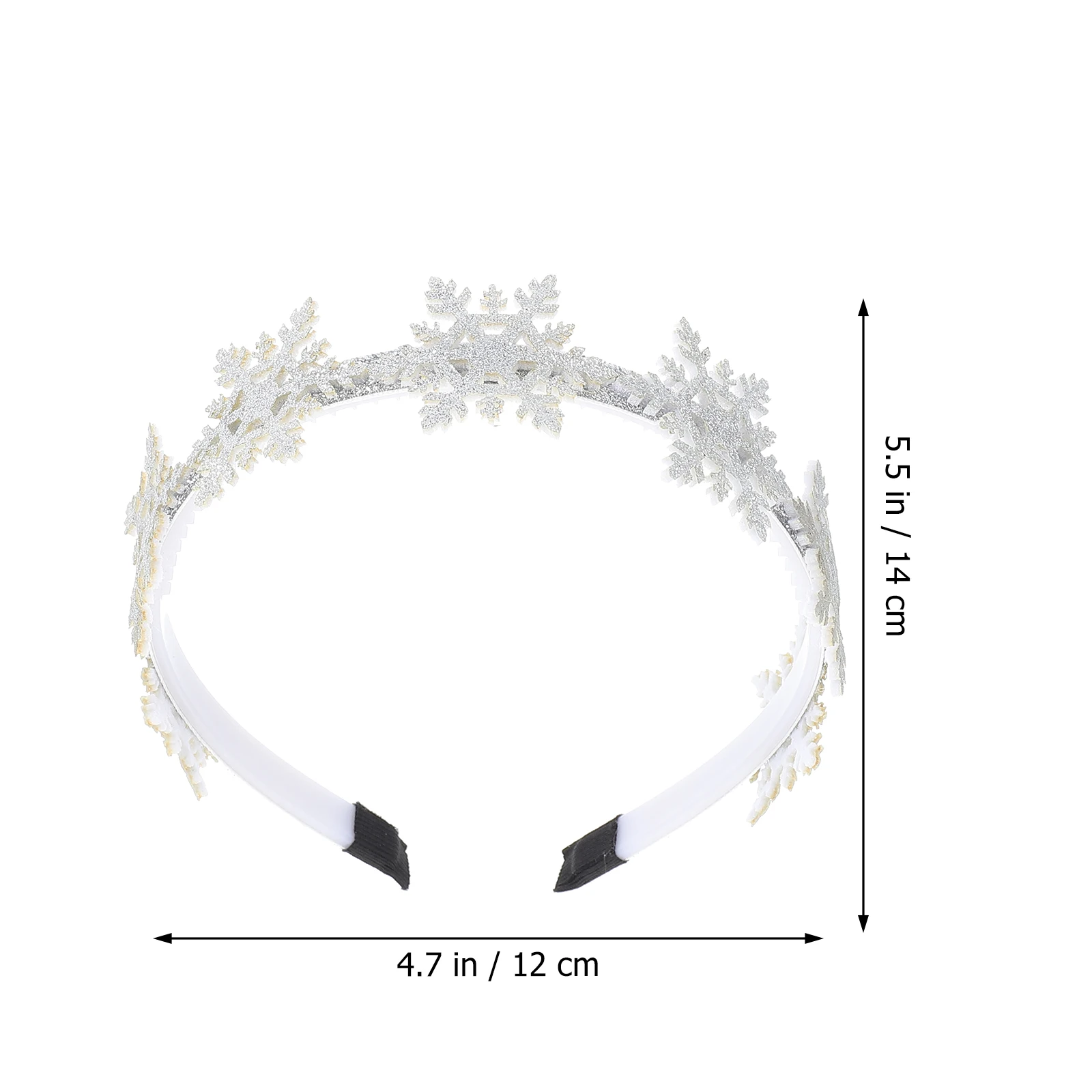

3 PCS Christmas Headband Snowflake Headdress for Xmas Hairband Ornament Winter Decor Headbands Girls Fun Decoration Party