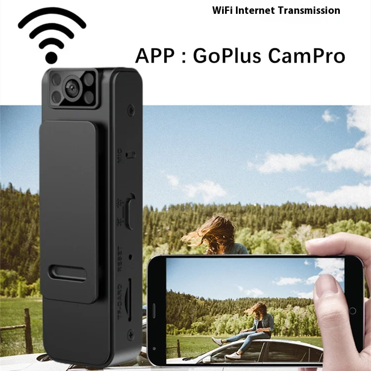 

WIFI Body Camera 1080P HD Портативный магнитный записывающий прибор для встреч, правоохранительных органов и записи действий