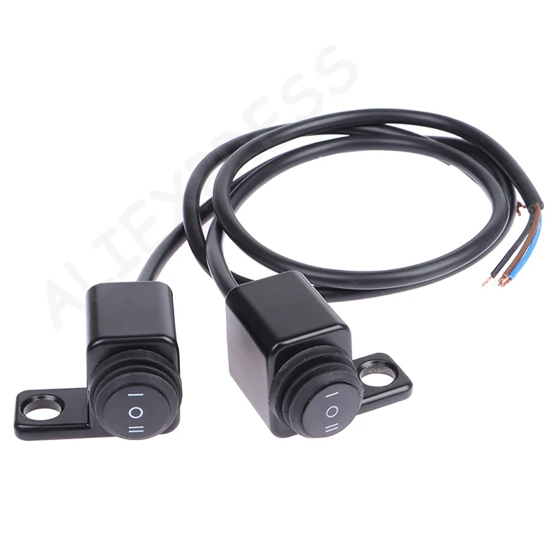 New Modified Motorcycle Aluminum Alloy Rearview Mirror Seat Headlight Spotlight Double Flashing Steering Multi-Function Switch