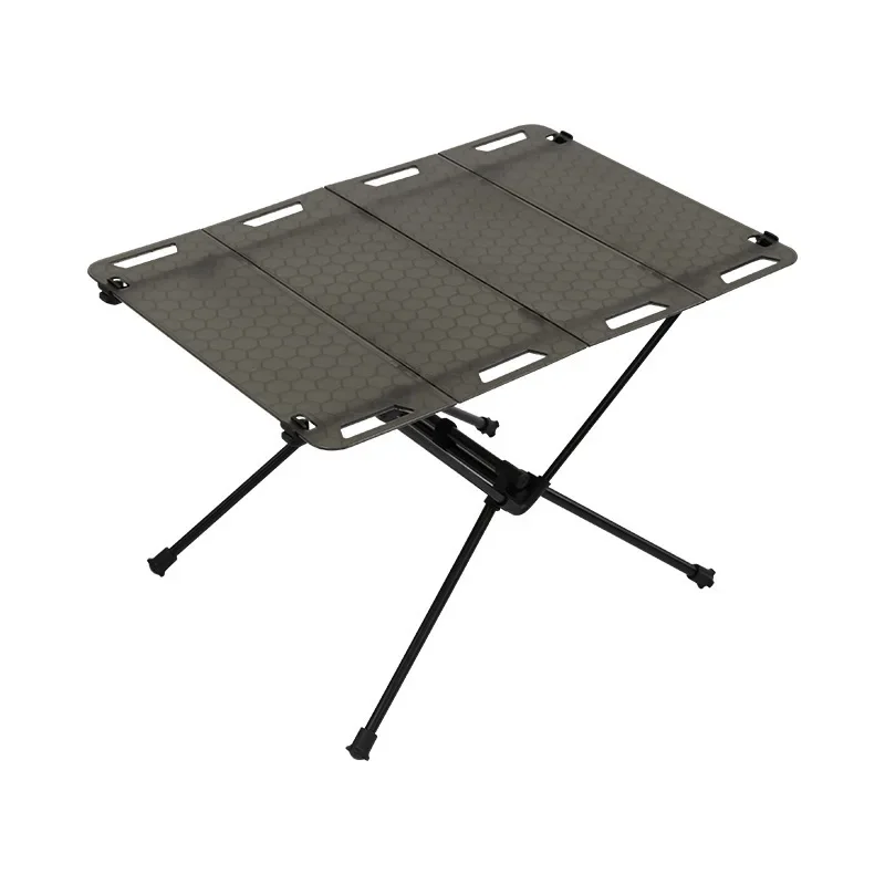 

Outdoor camping Camping Multifunctional Aluminum Alloy Folding Table Portable Camping BBQ Lightweight Tactical Folding Table