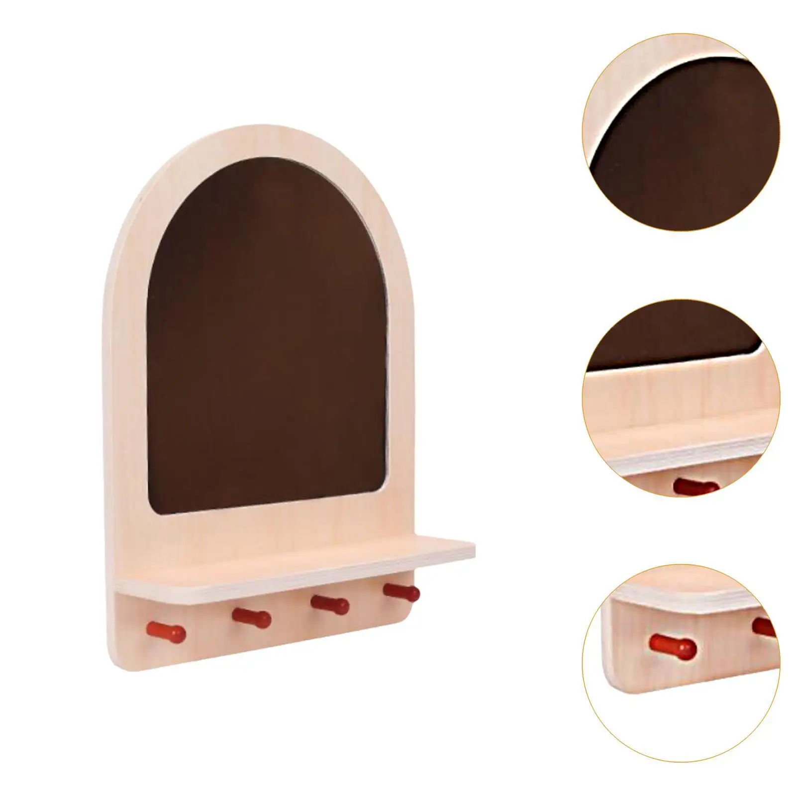 Specchio da parete in legno acrilico Specchio per la scuola materna per il corridoio della sala giochi della scuola materna