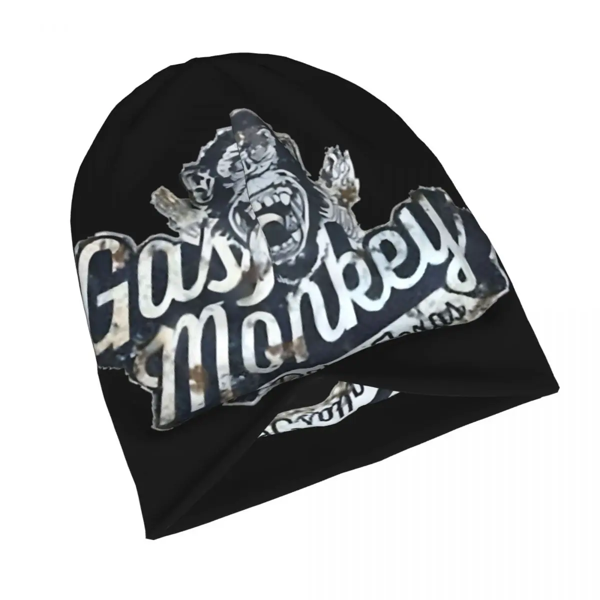 Bonnet Hats Gas Monkey Men Women\'s Thin Hat Gas Monkey Autumn Spring Warm Cap Hip Hop Skullies Beanies Caps