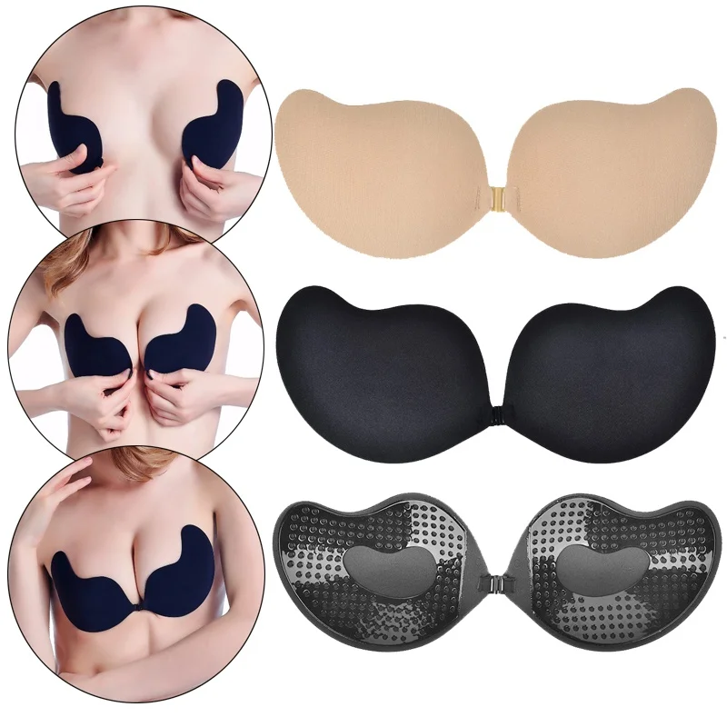 Reutilizável Silicone Busto Nipple Cover, auto-adesivo, sutiã invisível, Lift Tape, Push Up, Strapless, Pasties Adesivos, Mango Breast