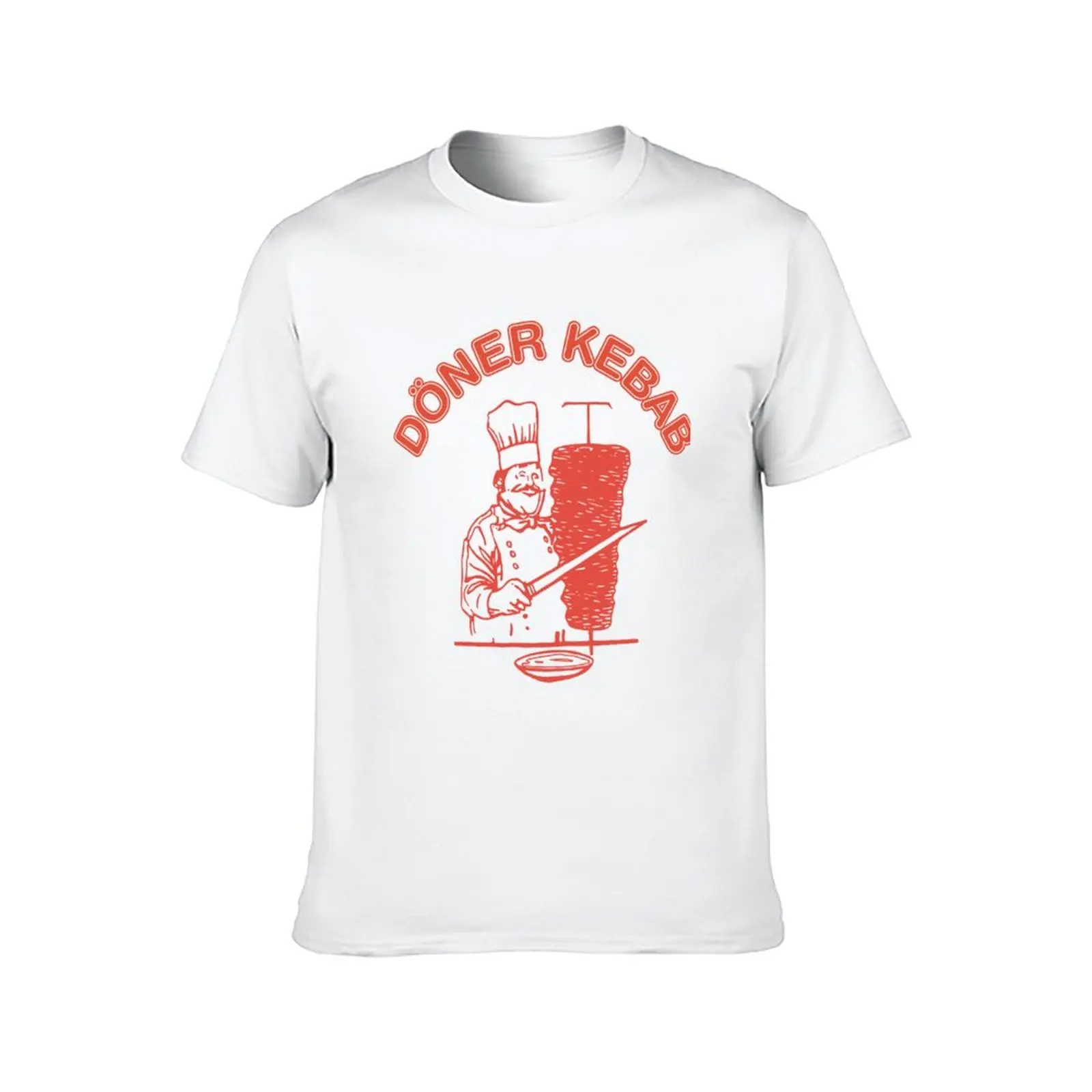 Doner kebab T-Shirt cute tops summer top t shirt men 100℅ cotton