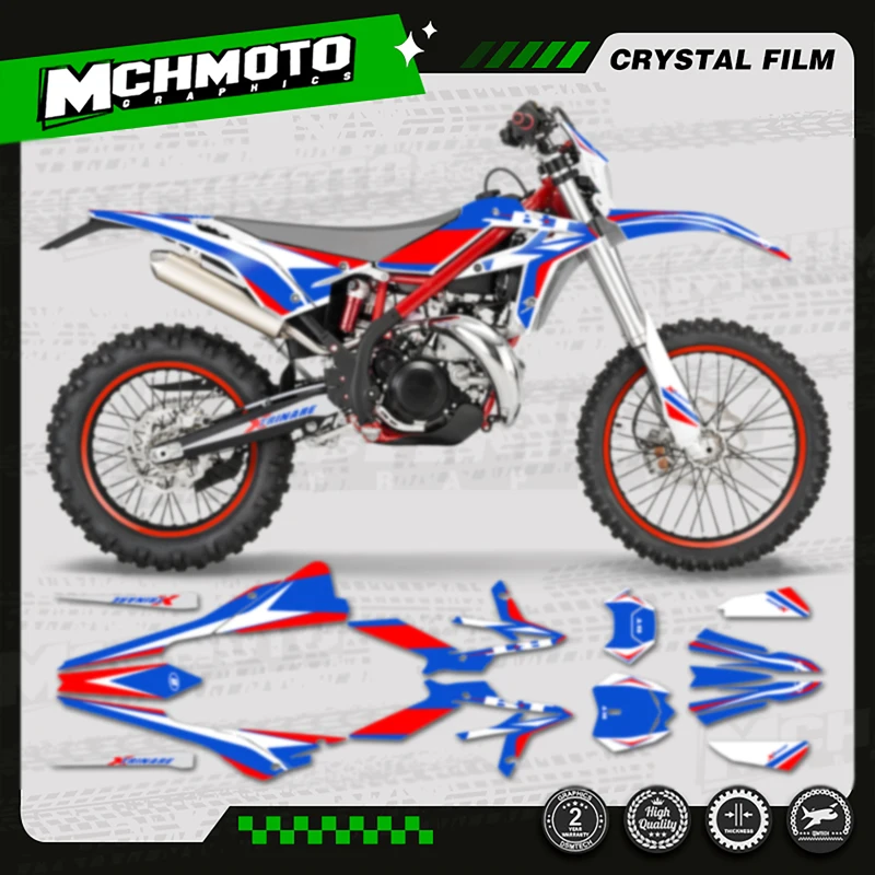 MCHMFG Motorcycle Team Motorcycle Decal Stickers For Beta Xtrainer 2020-2022 2020 2021 2022 250 300 350 -002