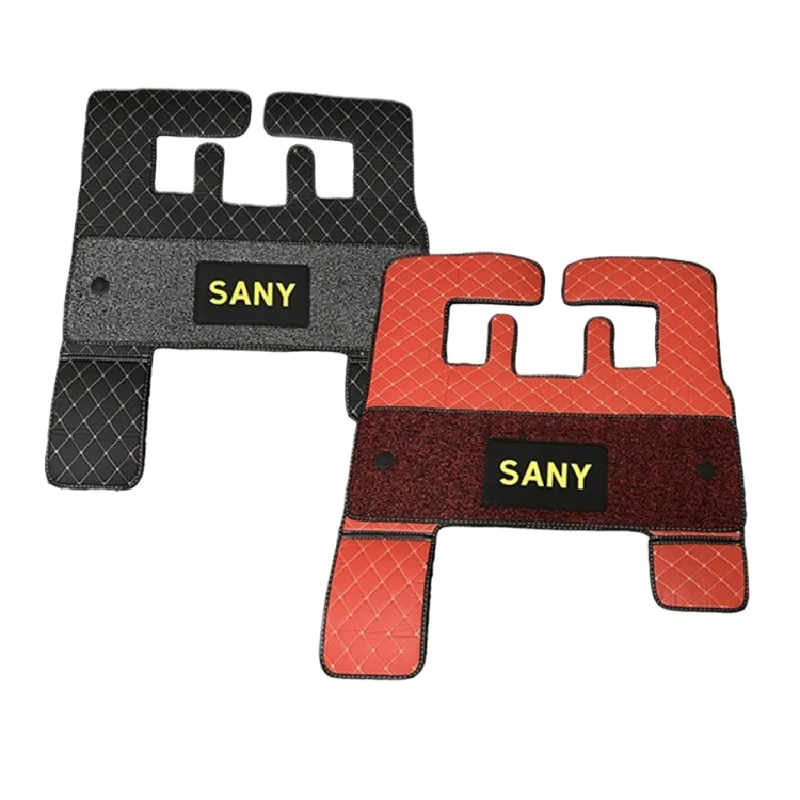 

For Sany SY excavator foot mat 55 60 75 Pro 135 205 215 365 National 4 new cab foot mat excavator accessories