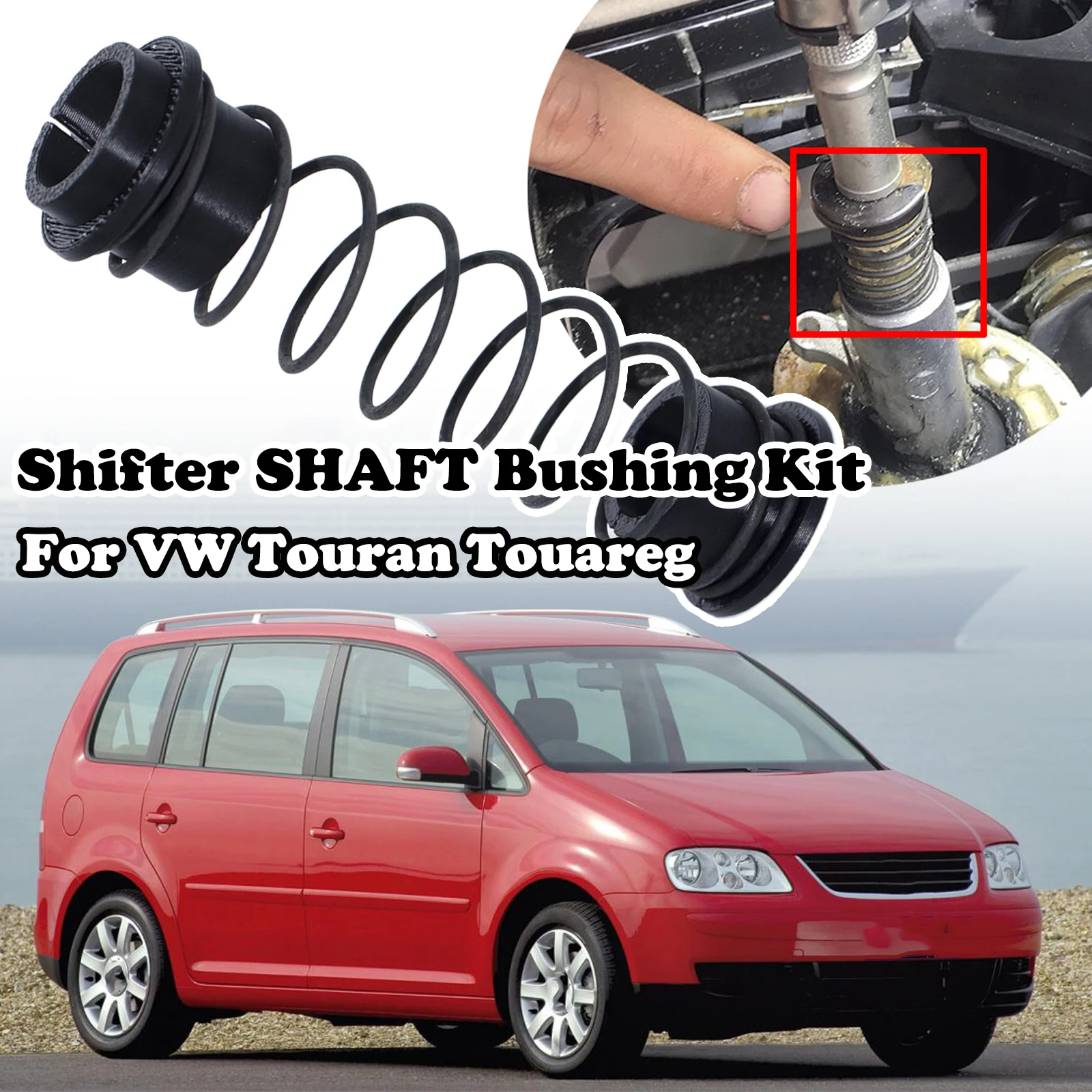 

Gear stick Lever Shifter Shaft Bushing Kit For VW Touran Touareg Gear Shifting Issue Fix Manual Gearbox Spare Parts Replacement