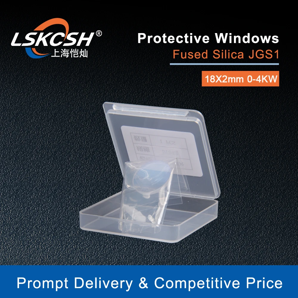 Imagem -05 - Lskcsh-lente de Solda a Laser Lente de Janela Protetora de Fibra Manual Original 18x2 mm para Cqwy Sup20s Sup21t Sup23t Wsx Peças por Lote
