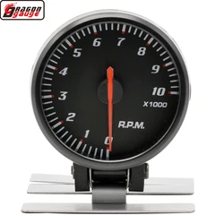 60MM Blue Light Auto Racing Car Tachometer 10000RPM Gauge Engine Meter Hall pulse of ignition Instrument