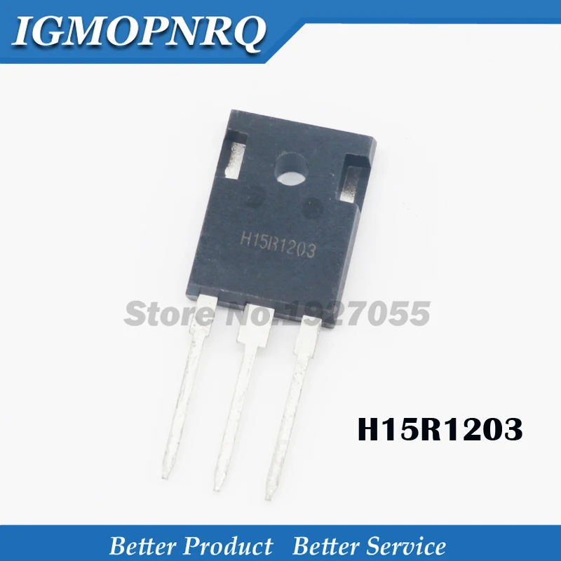 5pcs IHW15N120R3 TO-247 H15R1203 IHW15N120 TO-247 15N120 15A 1200V  NEW