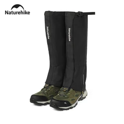 Naturehike 1 para Trekking wodoodporne pokrowce na nogi piesze wycieczki śnieg Legging getry wspinaczka na świeżym powietrzu Camping narciarstwo nakładka na stopy