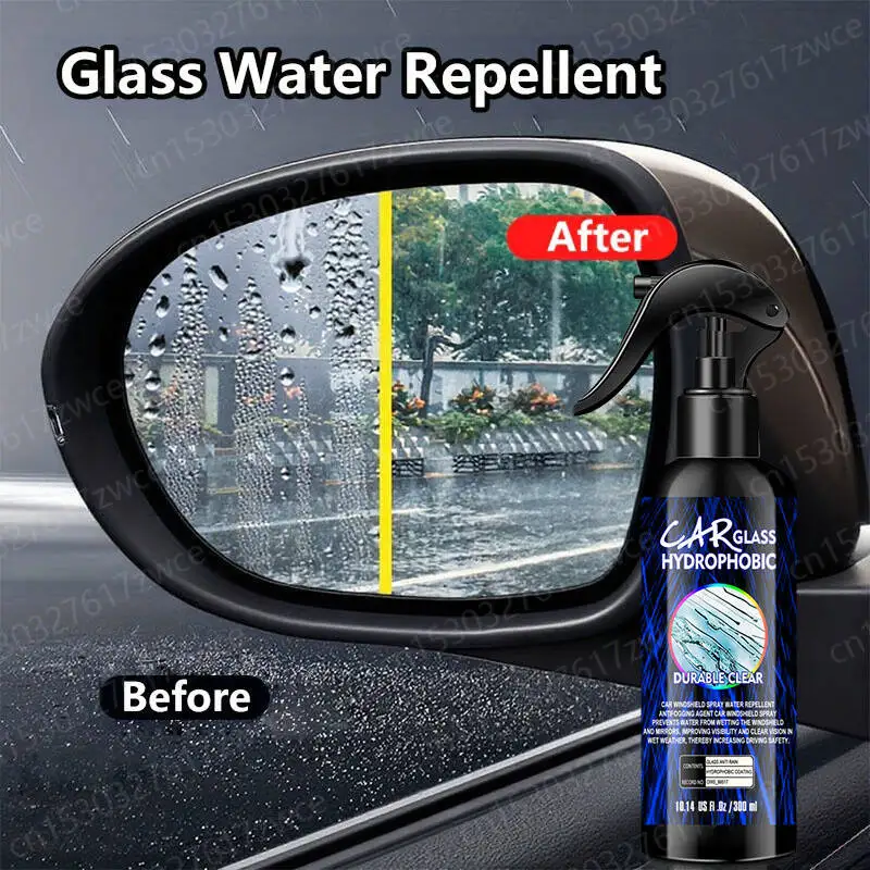 Auto Wasser Abweisend Spray Anti Regen Beschichtung Für Autos Glas Hydrophobe Anti-regen Auto Flüssigkeit Windschutzscheibe Spiegel Wasser abweisend