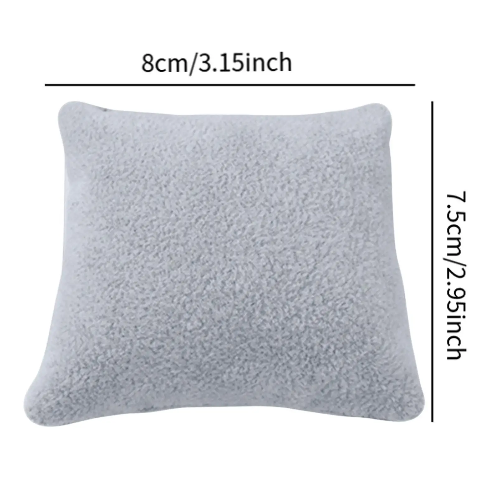 6x ووتش الوسائد تخزين المدمجة المحمولة المنظم عرض المجوهرات ووتش سوار وسادة لعرض المعرض بيع التجزئة