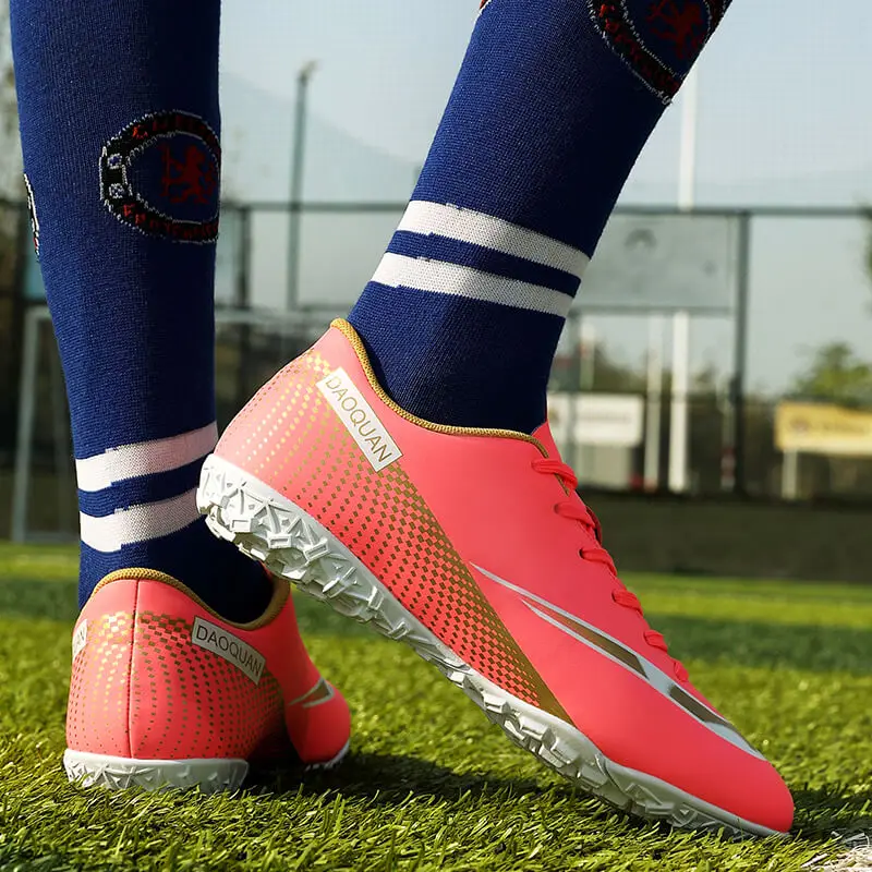 أحذية كرة القدم للرجال برباط المجتمع الأصلي أحذية كرة القدم TF/FG المهنية أحذية ملعب كرة القدم أحذية رياضية في الأماكن المغلقة بسرعة الأولاد