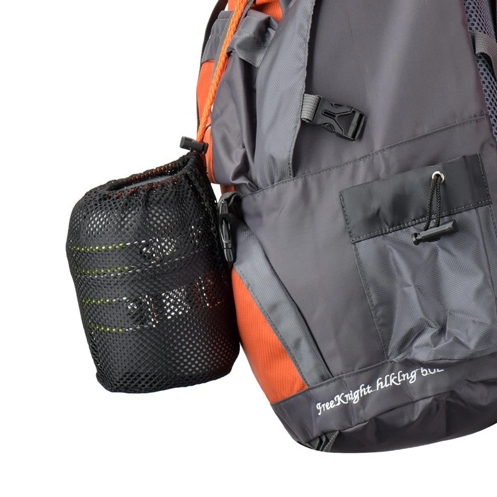 

1 Set Portable Wood Stove Cooking Tool Durable Pot Cooker Set for Outdoor Hiking Camping (Green Handle)