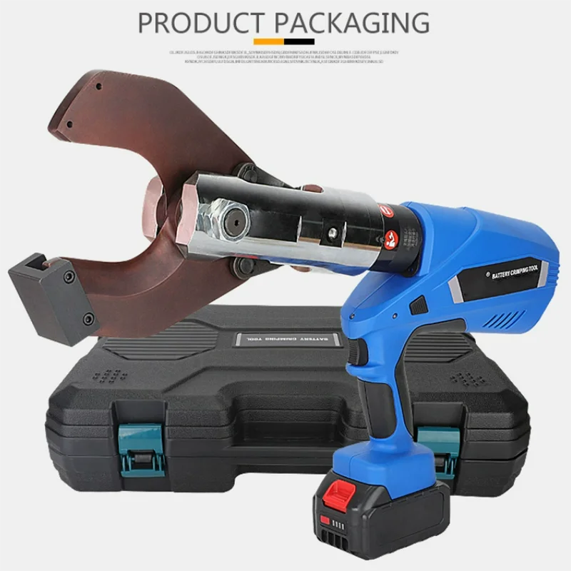 Cortador de cabo elétrico EZ-85C tesoura de cabo portátil recarregável tesoura de cabo hidráulico corte rápido e eficiente 85mm