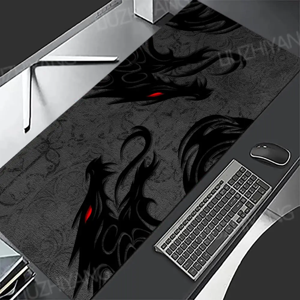 Japan Dragon Mouse Pad Rubber Anti-slip Keyboard Table Mats Large Gaming Computer Office Mousepads XXL Game Laptop Long Desk Mat