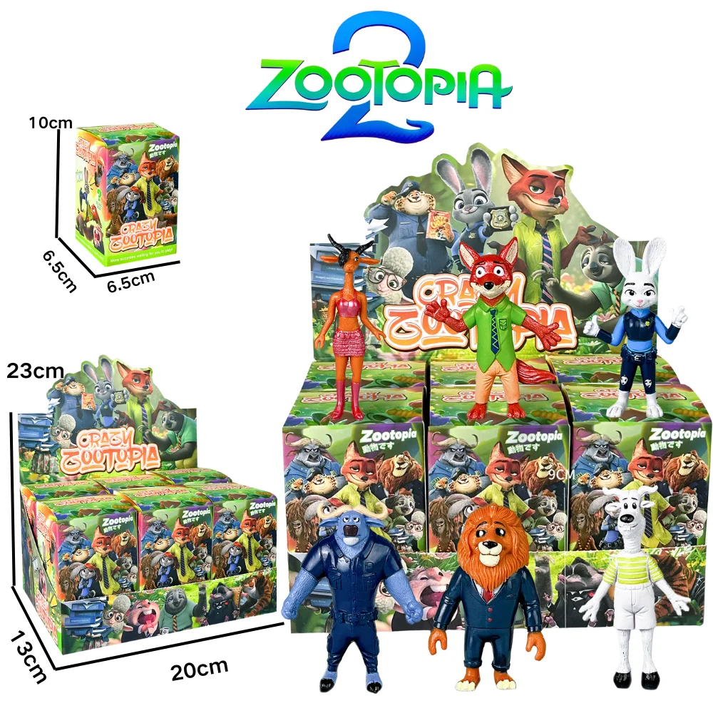 

Коллекционные фигурки Ника и Джуди из Зоотопии от Disney: модные аниме-фигурки, сувениры, игрушки в слепых коробках, подарки на Рождество и Новый год