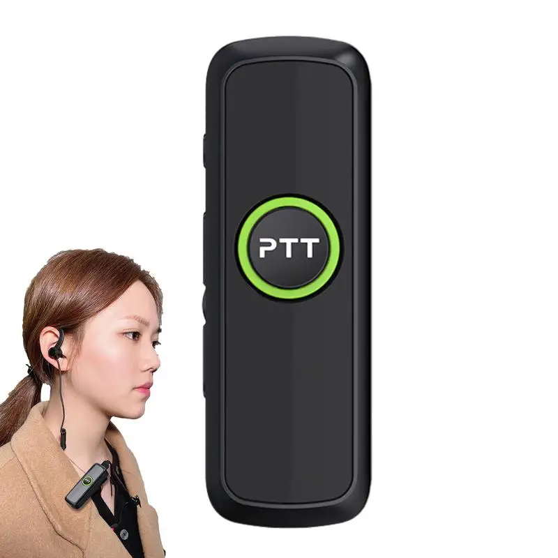 

Small Walkie Talkies Radio Earpiece Handsfree Speaker Handsfree Portable Two-Way Radios Long Range With Earpiece For Family Road