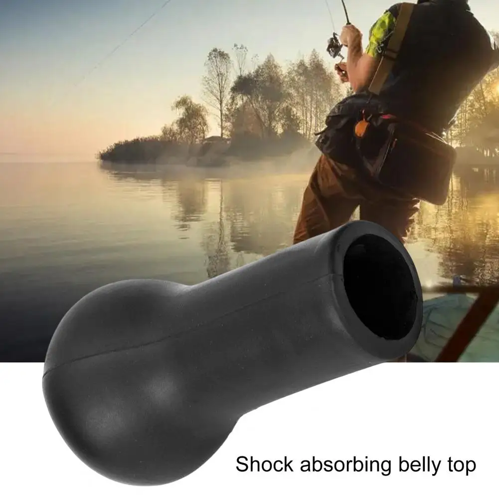 Increase Fishing Rate Black Color Saltwater Inshore Fishing Rod Butt Cushion Belly Top Outdoor Fishing